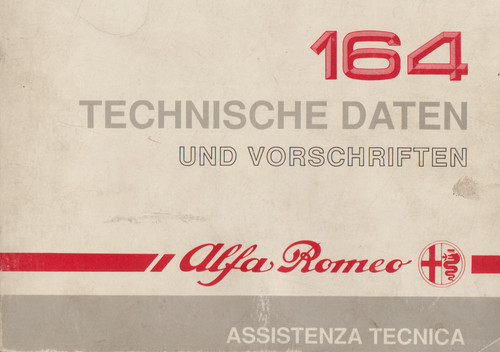 Alfa romeo 164 technische - alfa,