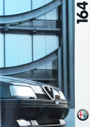 Alfa romeo 164 prospekt - alfa,