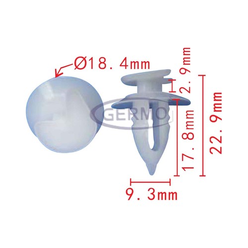 Befestigungs clip - 10, befestigungs-clip