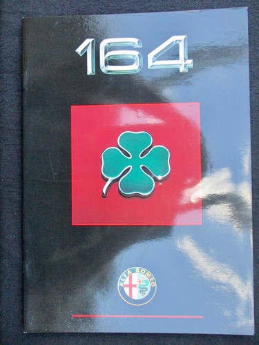 Alfa romeo 164 prospekt - alfa,