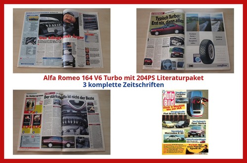 Alfa romeo 164 turbo - 164, v6